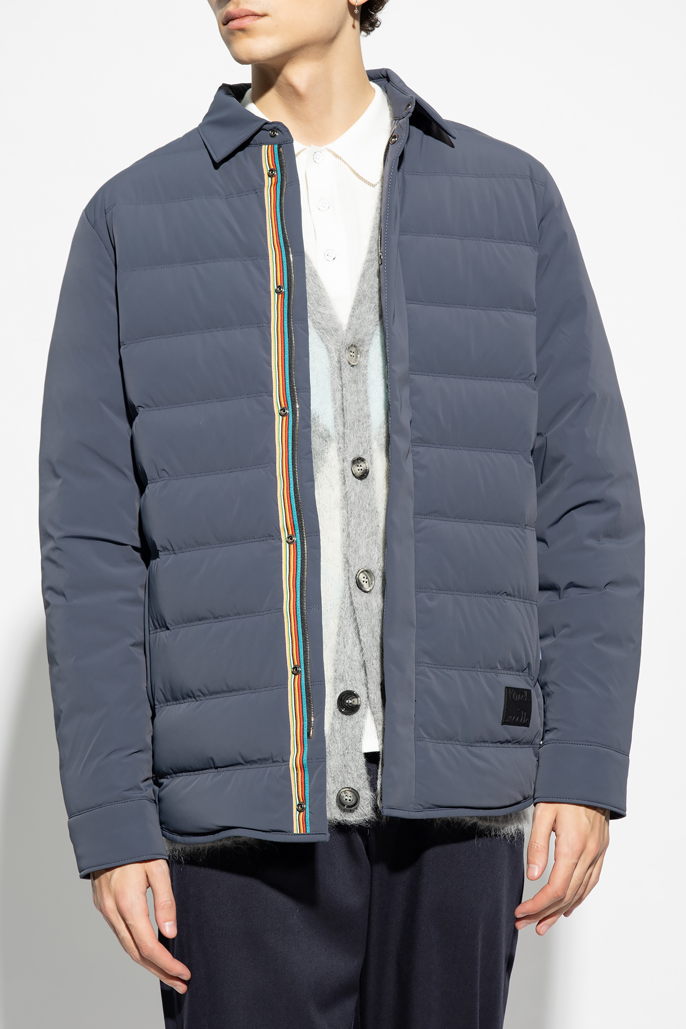 Paul Smith Down jacket with logo | Men's Clothing | Vitkac